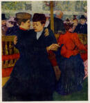 Anonimo , Toulouse-Lautrec, Henri de - sec. XIX - Moulin Rouge