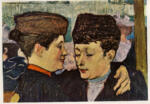Toulouse-Lautrec, Henri de , - Coppia abbracciata
