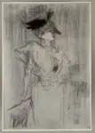 Toulouse-Lautrec, Henri de , Ritratto di signora