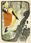 Anonimo , Toulouse-Lautrec, Henri de - sec. XIX - Jane Avril