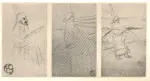 Toulouse-Lautrec, Henri de , Tre disegni di Joyant