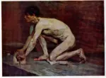 Toulouse-Lautrec, Henri de , Le polisseur