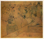 Anonimo , Toulouse-Lautrec, Henri de - sec. XIX - Al ballo del Moulin de la Galette