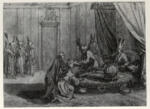 Thelott, Antoine Charles , Omaggio a un Sultano - studio per una inicisione