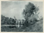 Tissot, James , Paesaggio con fiume