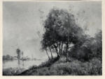Tissot, James , Flußlandschaft