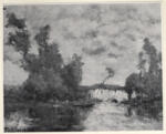 Tissot, James , Rivière dans un paysage (fiume in un paesaggio)
