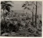 Baudot, Jeanne , Aqueduc e Eglise &agrave; Louveciennes