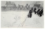 Bonnard, Pierre , Quelques aspects de la vie de Paris. Le pont des Arts