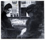 Bonnard, Pierre , Chez la Brodeuse