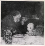 Bonnard, Pierre , Nonna con bambino