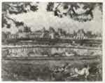 Bonnard, Pierre , Il castello di Fontainbleau