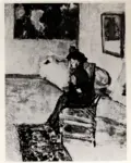 Bonnard, Pierre , Donna seduta