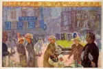 Bonnard, Pierre , Piazza Clichy, di giorno