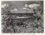 Bonnard, Pierre , Paesaggio vicino a Giverny