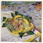Bonnard, Pierre , Natura morta: frutta