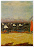 Bonnard, Pierre , Spiaggia e velieri