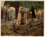 Bonnard, Pierre , The village fountain -