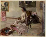 Bonnard, Pierre , Nu assis