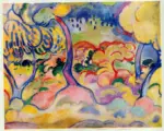 Anonimo , Braque, George - sec. XX - Paysage &agrave; L'Estaque
