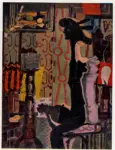 Anonimo , Braque, George - sec. XX - Woman with a Mandolin