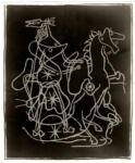 Braque, Georges , Helios II (blu su fondo nero)