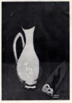 Braque, Georges , Pot blanc, pain et allumettes