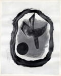 Braque, Georges , Oiseau sur fond carmin (Oiseau XIV)