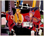 Braque, Georges , Natura morta con "L'Echo"