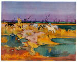 Brayer, Yves , Chevaux de Camargue -
