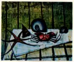 Buffet, Bernard , Nature morte au crabe