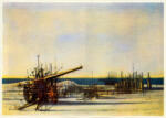 Carzou, Jean , Le Rivage