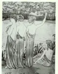 Denis, Maurice , Quatre Jeunes Filles au borde de l'&eacute;tang
