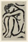 Derain, Andr&eacute; , - nudo di donna seduta