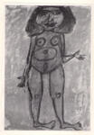 Dubuffet, Jean , Petit Nu Verdâtre