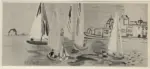 Dufy, Raoul , Les Regates a Deauville (le regatte a Deauville)