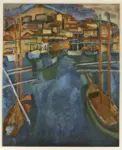 Dufy, Raoul , Veduta di Marsiglia