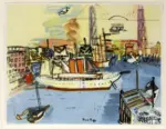 Dufy, Raoul , Marsiglia, porto vecchio