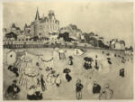 Dufy, Raoul , Le Havre, la plage, Le Havre, la spiaggia