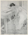 Dufy, Raoul , Jeune femme ecrivant