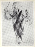 Dufy, Raoul , Arlequin au violon, saluant