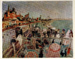 Dufy, Raoul , La plage du Havre, La spiaggia di Havre