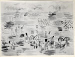 Dufy, Raoul , Scène de plage