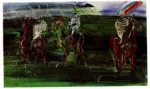 Dufy, Raoul , Trois Jockeys
