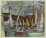 Dufy, Raoul , Matisse: La darsena di Deauville
