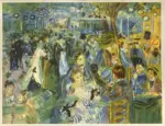 Dufy, Raoul , Da Renoir: Il Moulin de la Galette