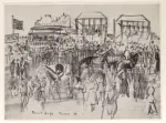 Dufy, Raoul , All'ippodromo