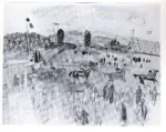 Dufy, Raoul , Ippodromo a Deauville