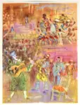 Dufy, Jean , Clown con chitarra, Clown con chitarra -