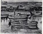 Friez, Emile - Othon , Petit Port Honfleur -